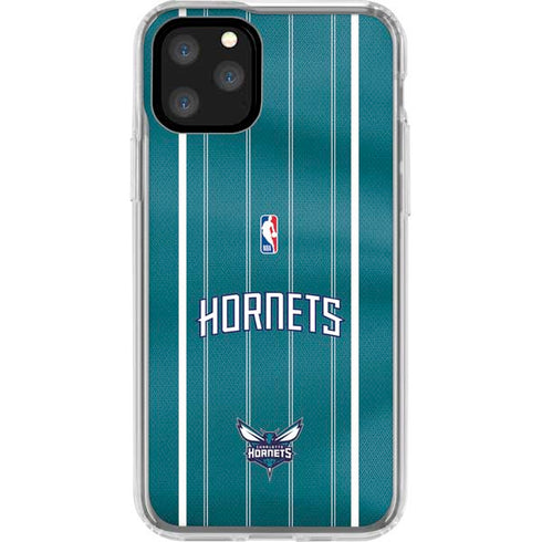 NBA Charlotte Hornets Jersey iPhone 11 Pro Clear Case