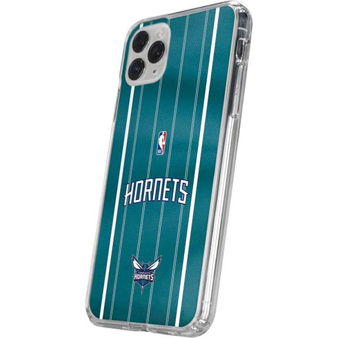 NBA Charlotte Hornets Jersey iPhone 11 Pro Clear Case