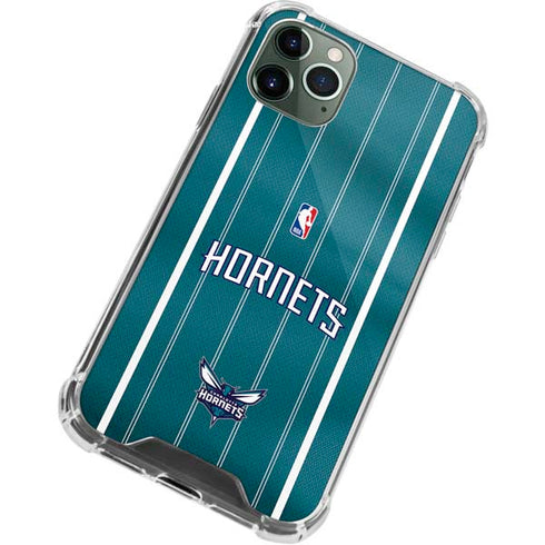 NBA Charlotte Hornets Jersey iPhone 11 Pro Max Clear Case