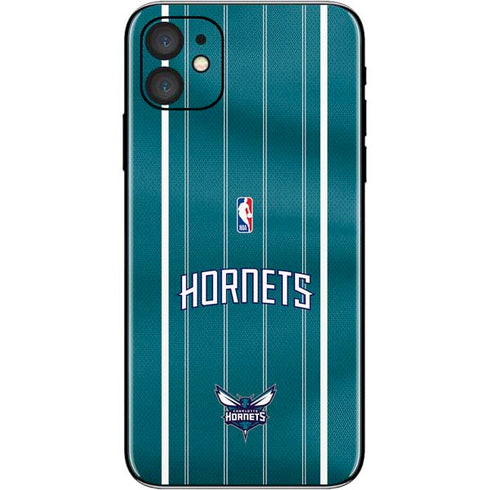 NBA Charlotte Hornets Jersey iPhone 11 Skin