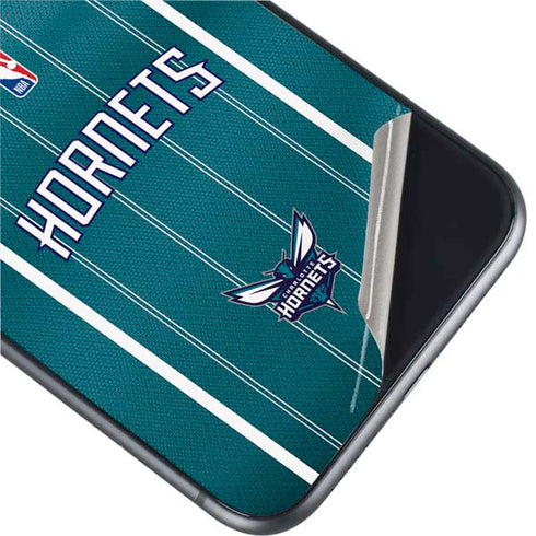 NBA Charlotte Hornets Jersey iPhone 11 Skin