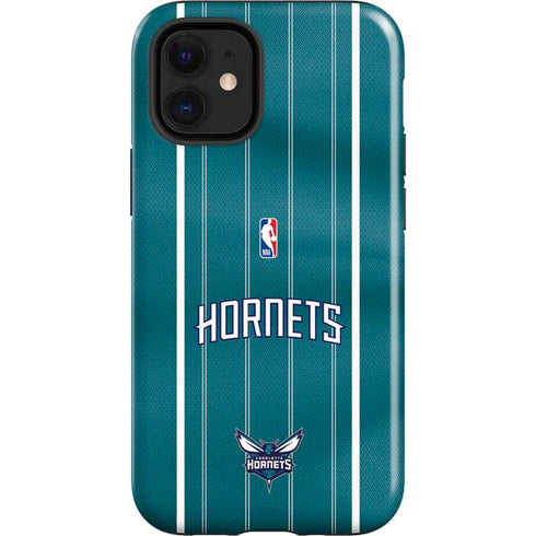 NBA Charlotte Hornets Jersey iPhone 12 Mini Impact Case