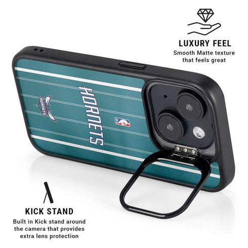 NBA Charlotte Hornets Jersey iPhone 13 Kickstand Case