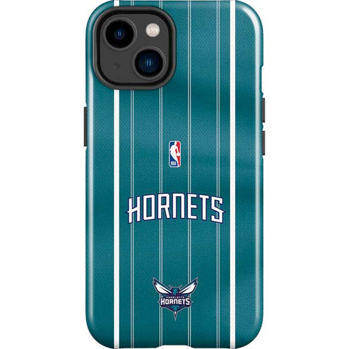 NBA Charlotte Hornets Jersey iPhone 14 Plus Impact Case