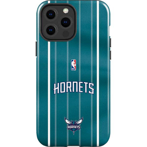 NBA Charlotte Hornets Jersey iPhone 14 Pro Max Impact Case