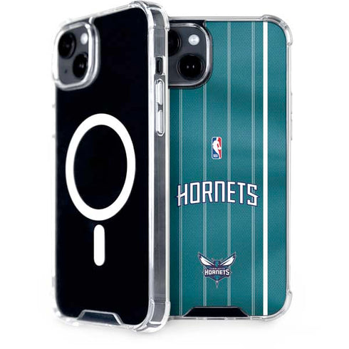 NBA Charlotte Hornets Jersey iPhone 15 MagSafe Case