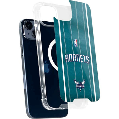NBA Charlotte Hornets Jersey iPhone 15 MagSafe Case