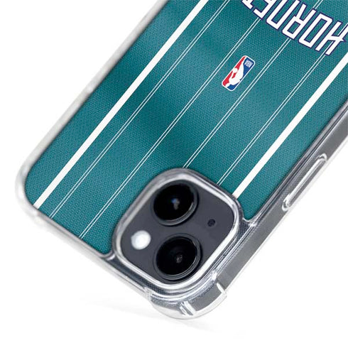 NBA Charlotte Hornets Jersey iPhone 15 MagSafe Case
