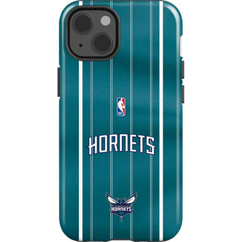 NBA Charlotte Hornets Jersey iPhone 15 Plus Impact Case