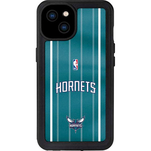 NBA Charlotte Hornets Jersey iPhone 15 Plus Waterproof Case