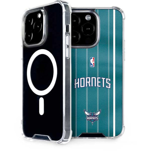 NBA Charlotte Hornets Jersey iPhone 15 Pro MagSafe Case