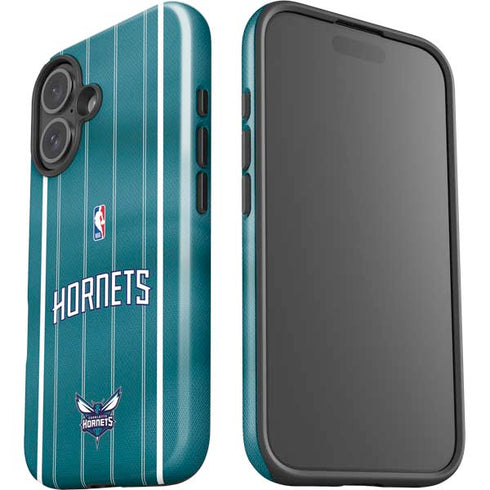 NBA Charlotte Hornets Jersey iPhone 16 Plus Impact Case