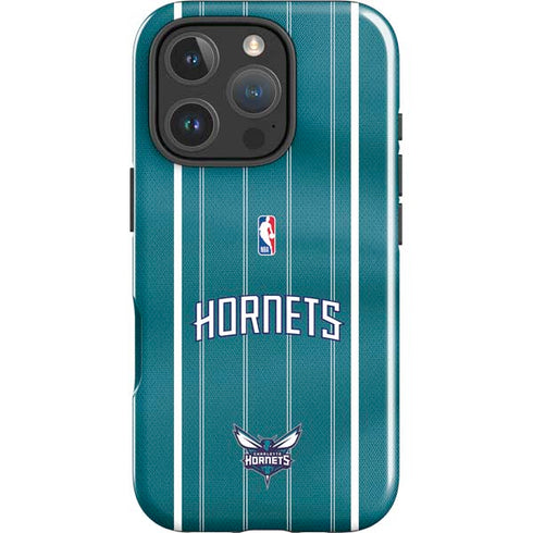 NBA Charlotte Hornets Jersey iPhone 16 Pro Impact Case