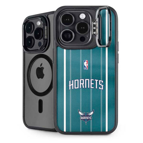 NBA Charlotte Hornets Jersey iPhone 16 Pro Max Kickstand Case