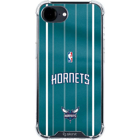 NBA Charlotte Hornets Jersey iPhone 16e Clear Case