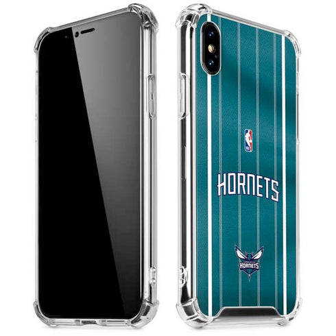 NBA Charlotte Hornets Jersey iPhone X/XS Clear Case