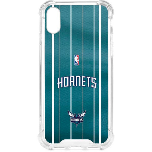 NBA Charlotte Hornets Jersey iPhone XS Clear Case