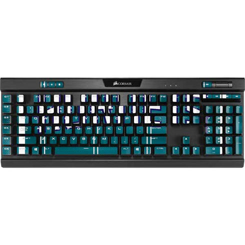 NBA Charlotte Hornets Jersey K95 RGB PLATINUM Mechanical Gaming Keyboard Skin