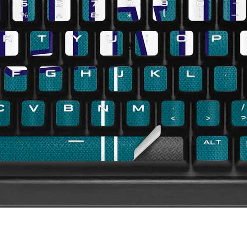 NBA Charlotte Hornets Jersey K95 RGB PLATINUM Mechanical Gaming Keyboard Skin