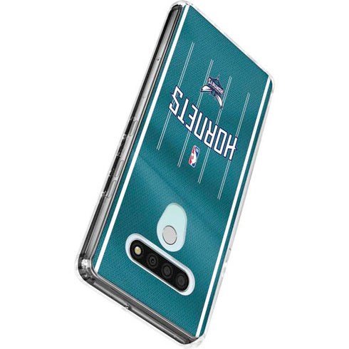 NBA Charlotte Hornets Jersey LG Stylo 6 Clear Case