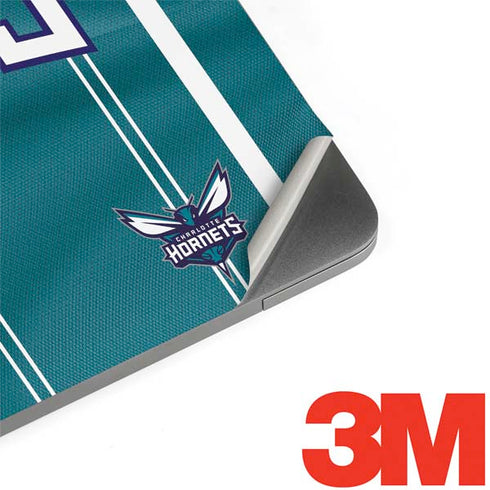 NBA Charlotte Hornets Jersey MacBook Skins
