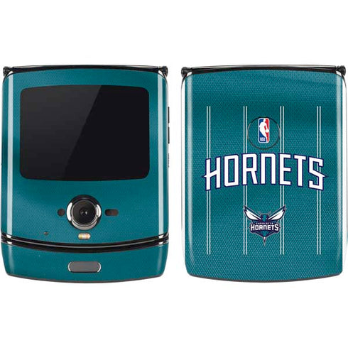 NBA Charlotte Hornets Jersey Motorola RAZR Skin