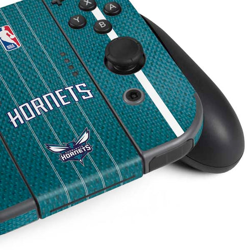 NBA Charlotte Hornets Jersey Nintendo Switch (2017-2021) Joy-Con Controller Skin