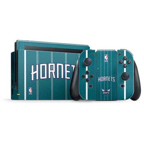 NBA Charlotte Hornets Jersey Nintendo Skins