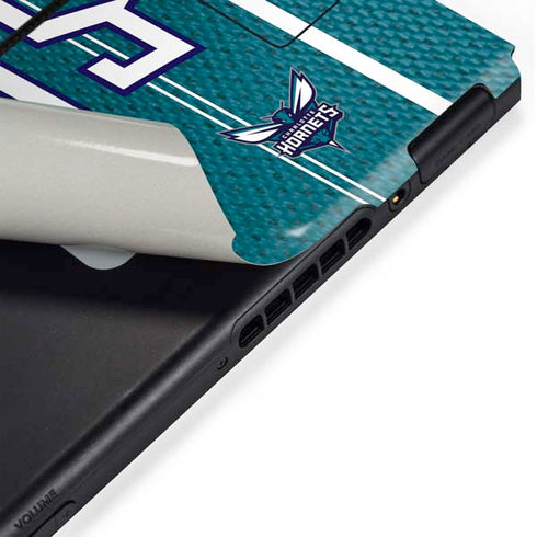 NBA Charlotte Hornets Jersey Nintendo Switch Bundle Skin