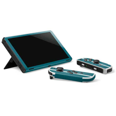 NBA Charlotte Hornets Jersey Nintendo Switch OLED (2021) Skin