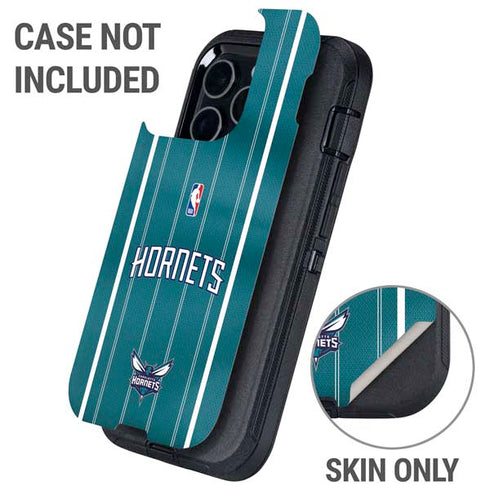 NBA Charlotte Hornets Jersey Otterbox Defender iPhone Skin