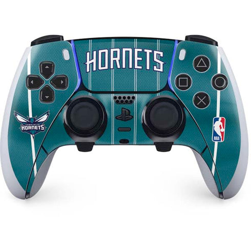 NBA Charlotte Hornets Jersey PS5 DualSense Edge Pro Controller Skin