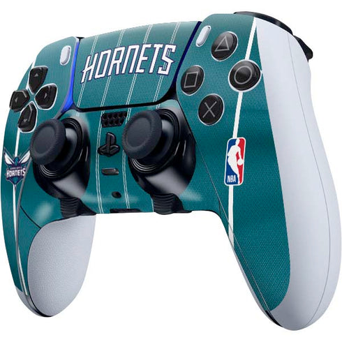 NBA Charlotte Hornets Jersey PS5 DualSense Edge Pro Controller Skin