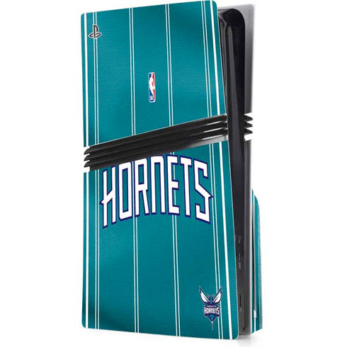 NBA Charlotte Hornets Jersey PS5 Pro Disk Console Skin
