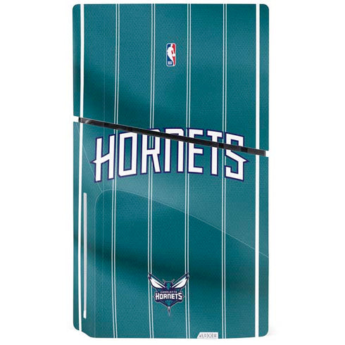 NBA Charlotte Hornets Jersey PS5 Slim Disk Console Skin
