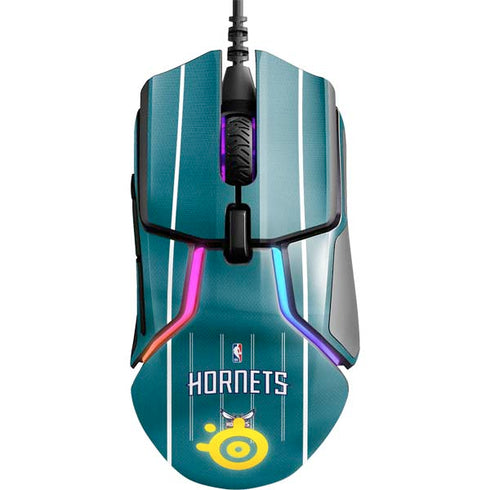 NBA Charlotte Hornets Jersey SteelSeries Rival 600 Gaming Mouse Skin