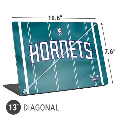 NBA Charlotte Hornets Jersey Universal Laptop 13in (10.6 x 7.6in) Skin