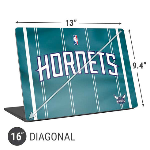 NBA Charlotte Hornets Jersey Universal Laptop 16in (13 x 9.4in) Skin