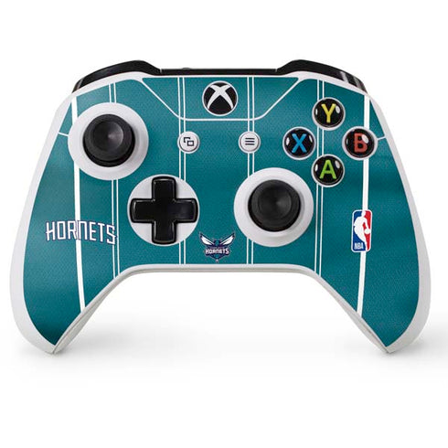 NBA Charlotte Hornets Jersey Xbox One S Console and Controller Bundle Skin