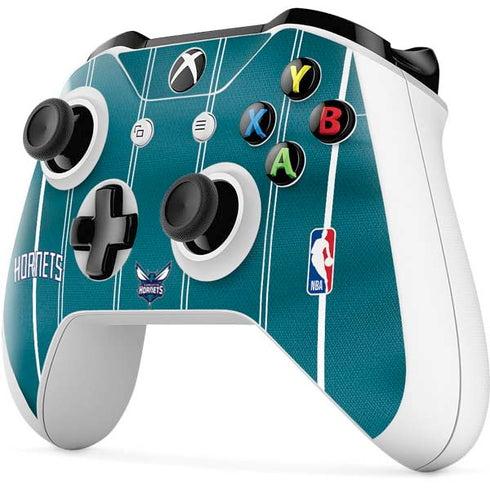 NBA Charlotte Hornets Jersey Xbox One S Controller Skin