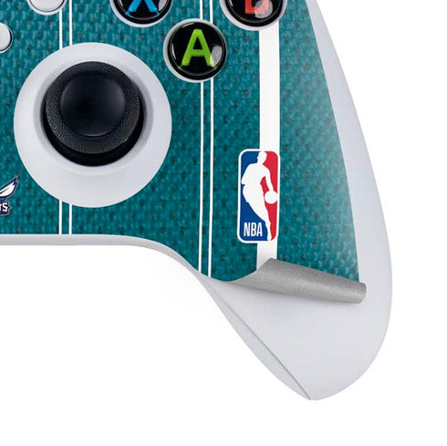 NBA Charlotte Hornets Jersey Xbox Series S Controller Skin
