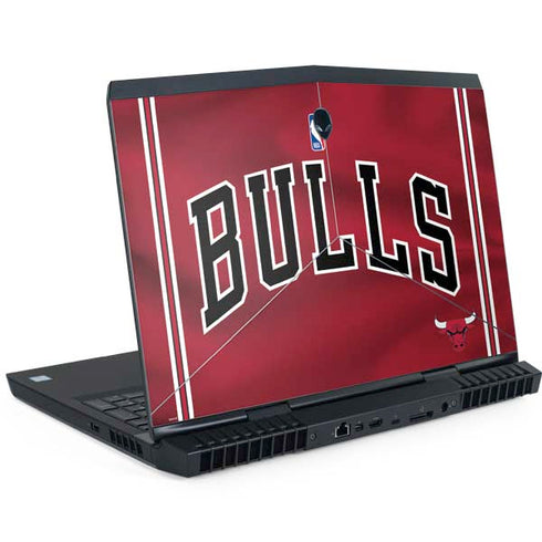 NBA Chicago Bulls Jersey Dell Alienware Skin
