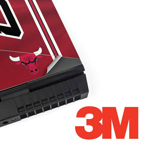 NBA Chicago Bulls Jersey Dell Alienware Skin