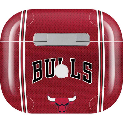 NBA Chicago Bulls Jersey Apple AirPods (3rd Gen 2021) Skin