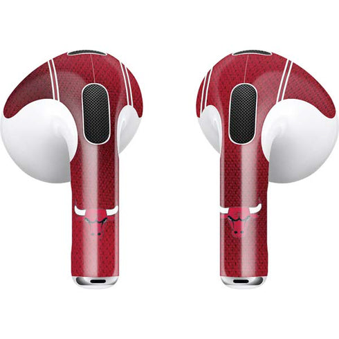 NBA Chicago Bulls Jersey Apple AirPods (3rd Gen 2021) Skin