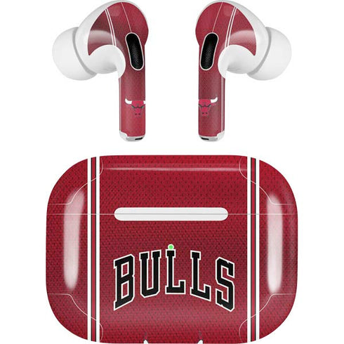 NBA Chicago Bulls Jersey AirPods Skins