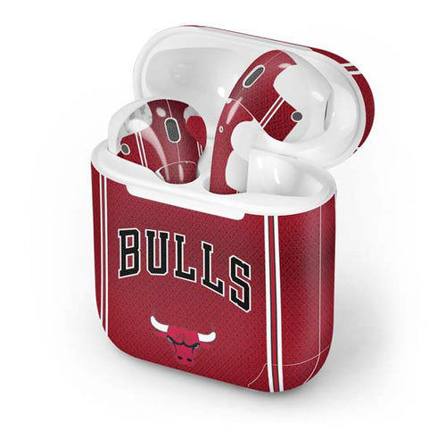 NBA Chicago Bulls Jersey Apple AirPods Skin