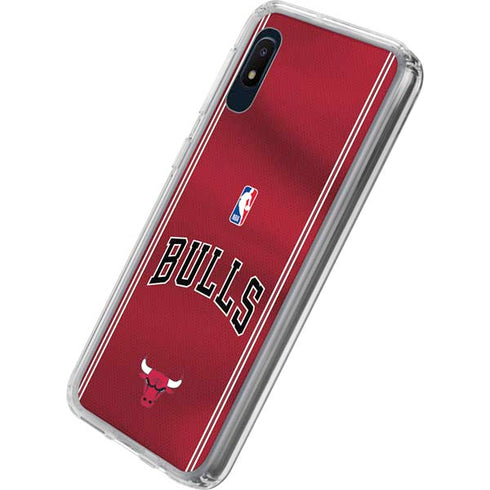 NBA Chicago Bulls Jersey Galaxy A10e Clear Case