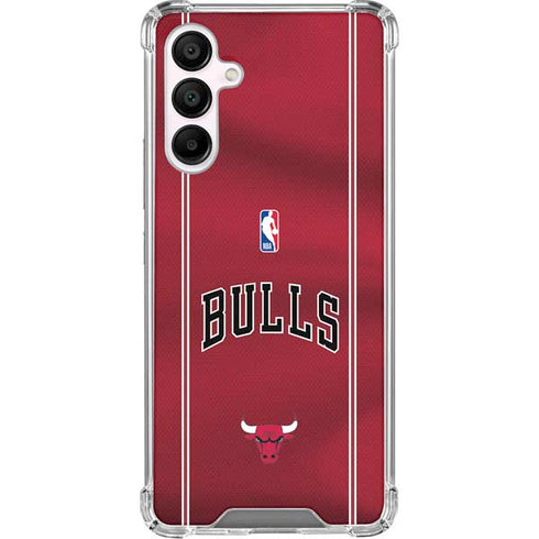 NBA Chicago Bulls Jersey Galaxy A16 5G Clear Case