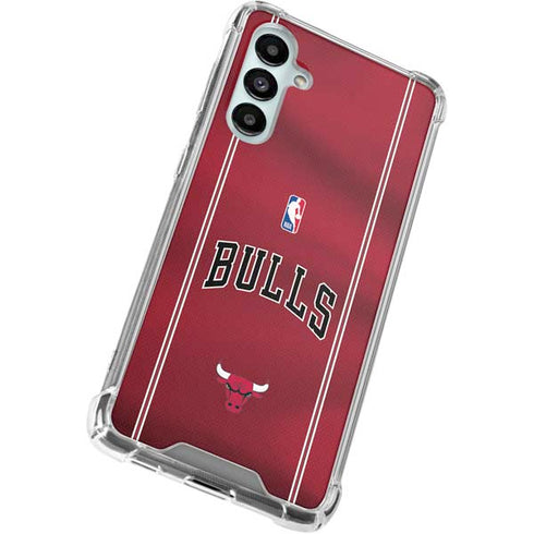 NBA Chicago Bulls Jersey Galaxy A16 5G Clear Case